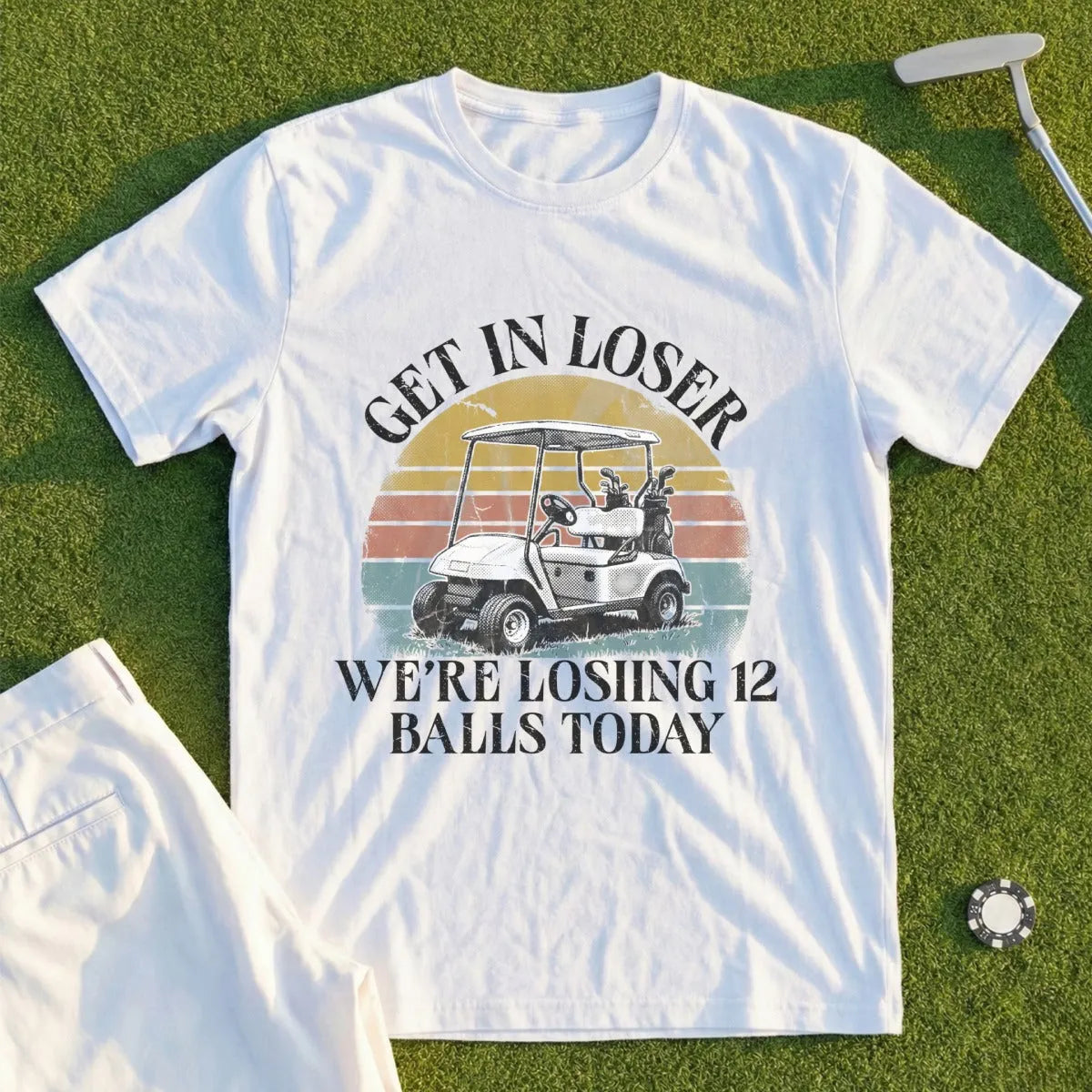 Losing 12 Balls Today Tee