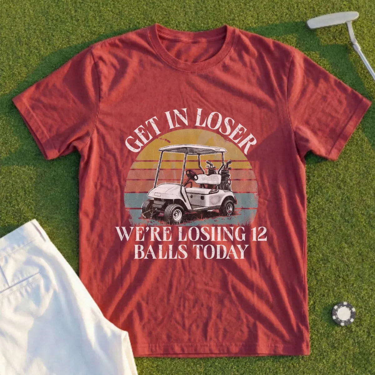 Losing 12 Balls Today Tee