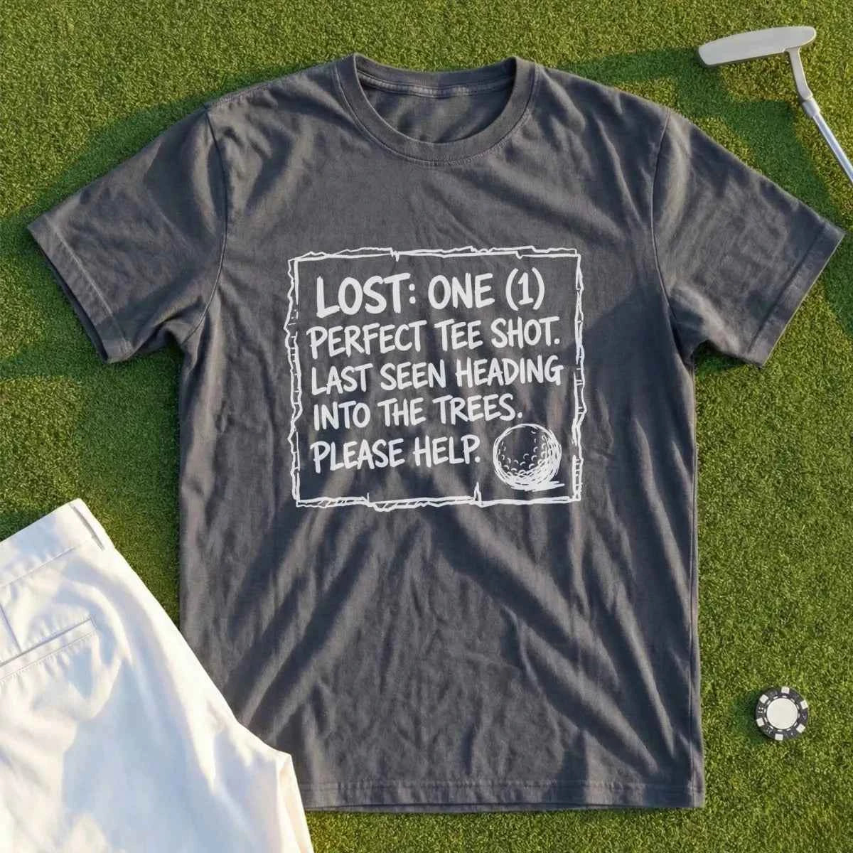 Lost: 1 Perfect Tee Shot Tee