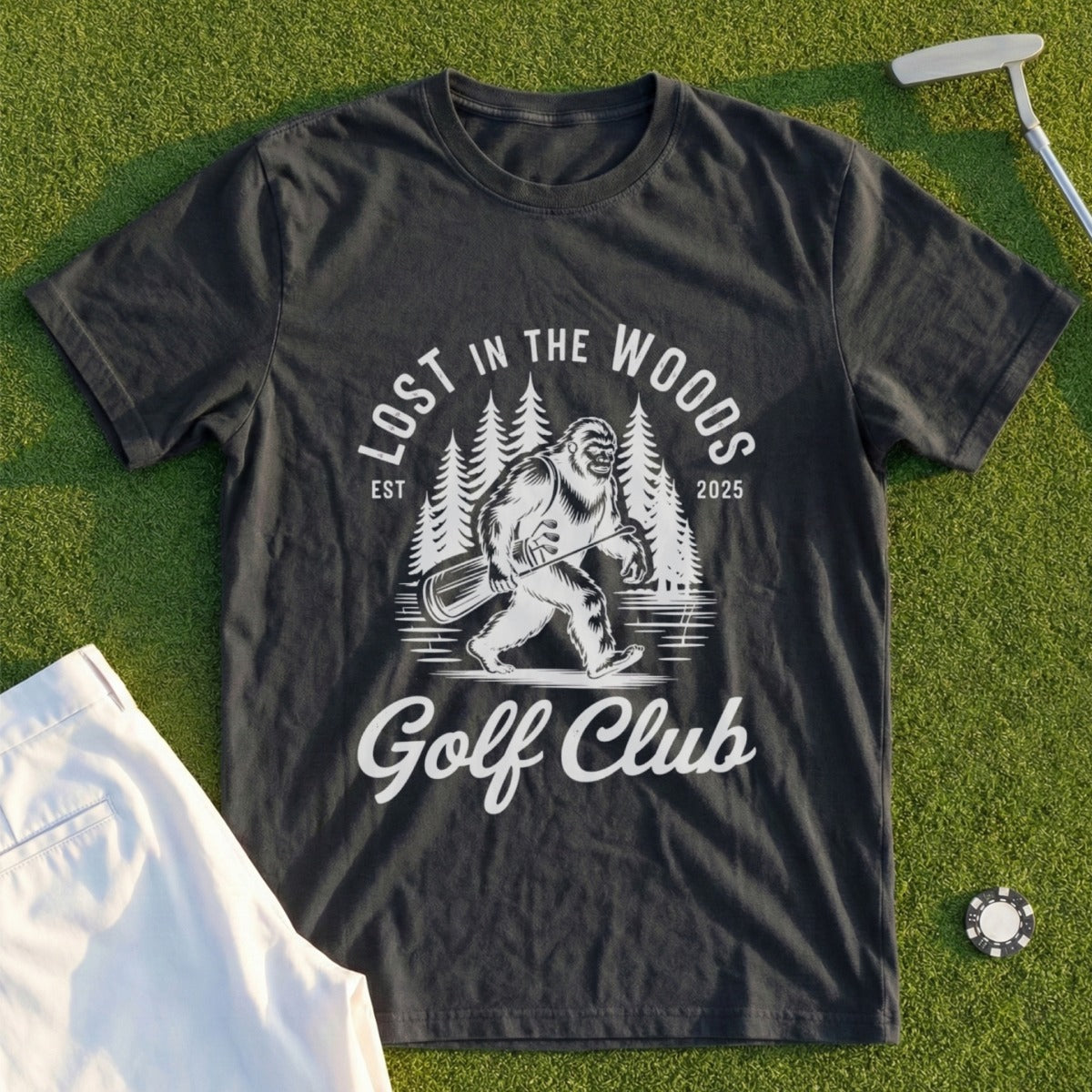 Lost In The Wood Golf Club Tee