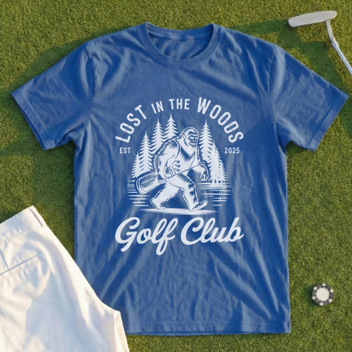 Lost In The Wood Golf Club Tee