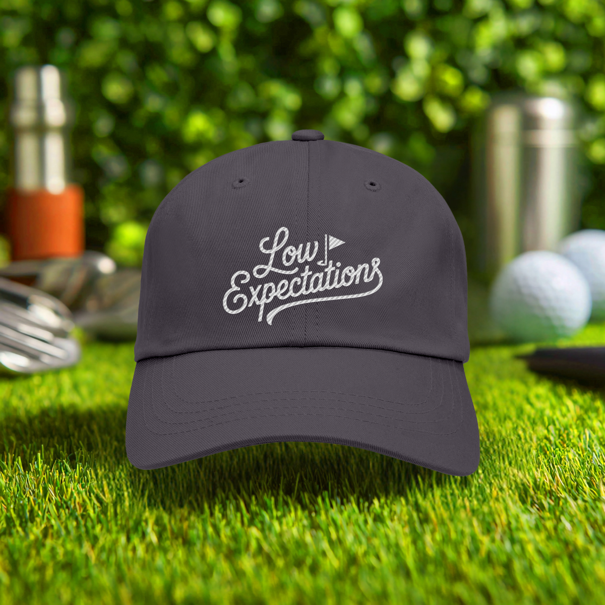 Low Expectations Club Embroidered Hat