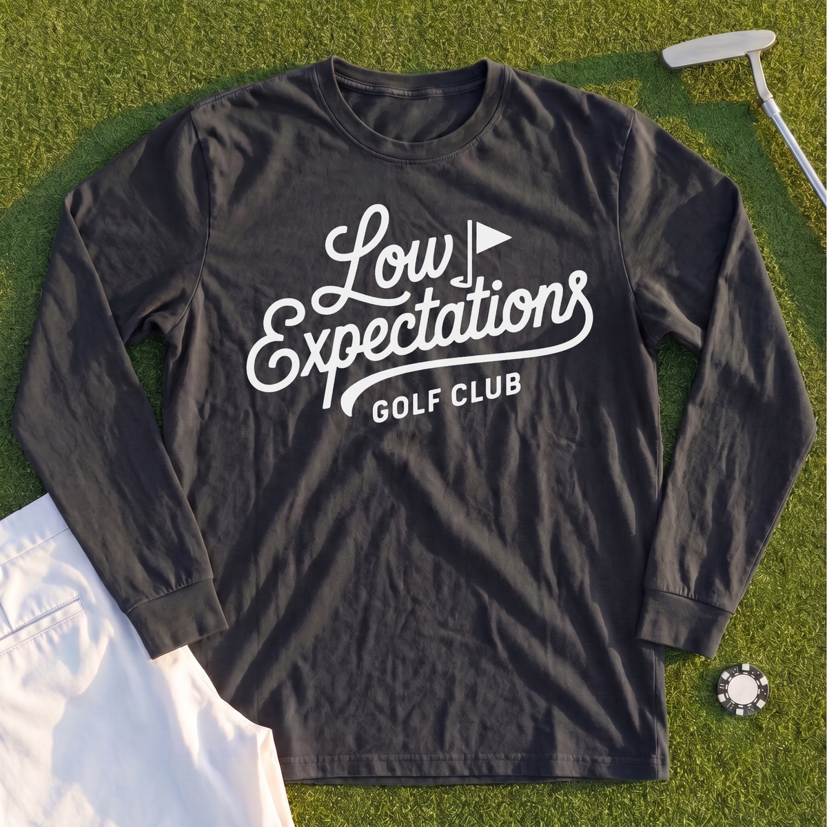 Low Expectations Club Long Sleeve Tee