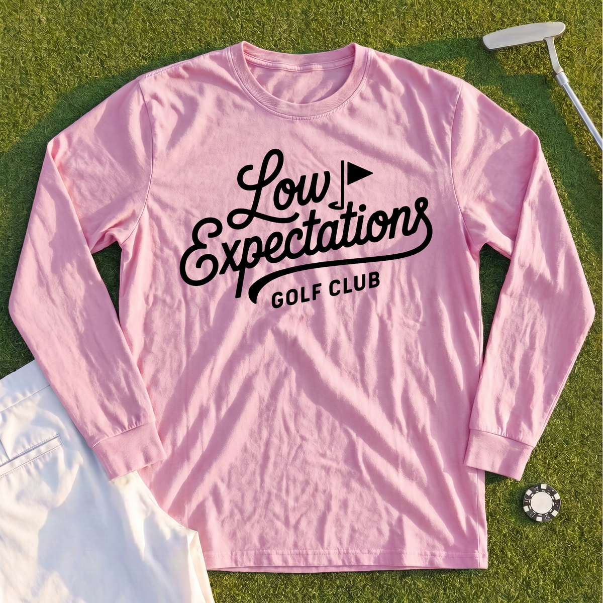 Low Expectations Club Long Sleeve Tee