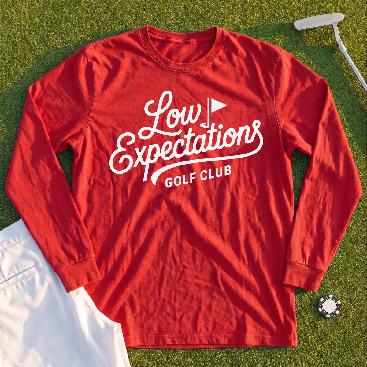 Low Expectations Club Long Sleeve Tee