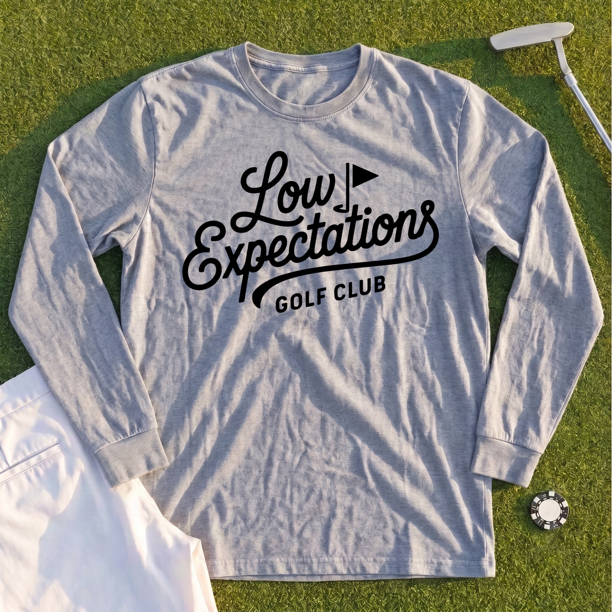 Low Expectations Club Long Sleeve Tee