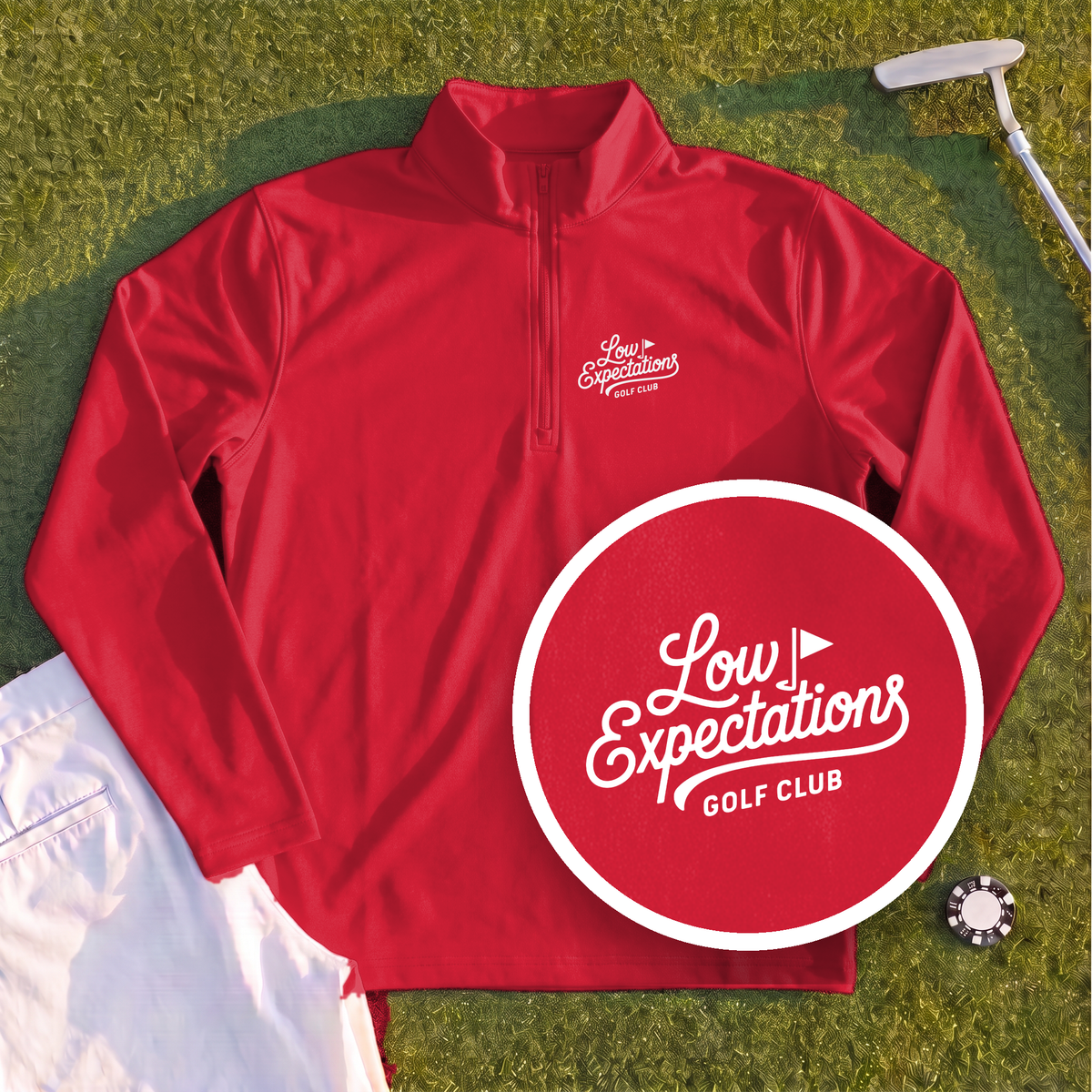 Low Expectations Club Quarter Zip