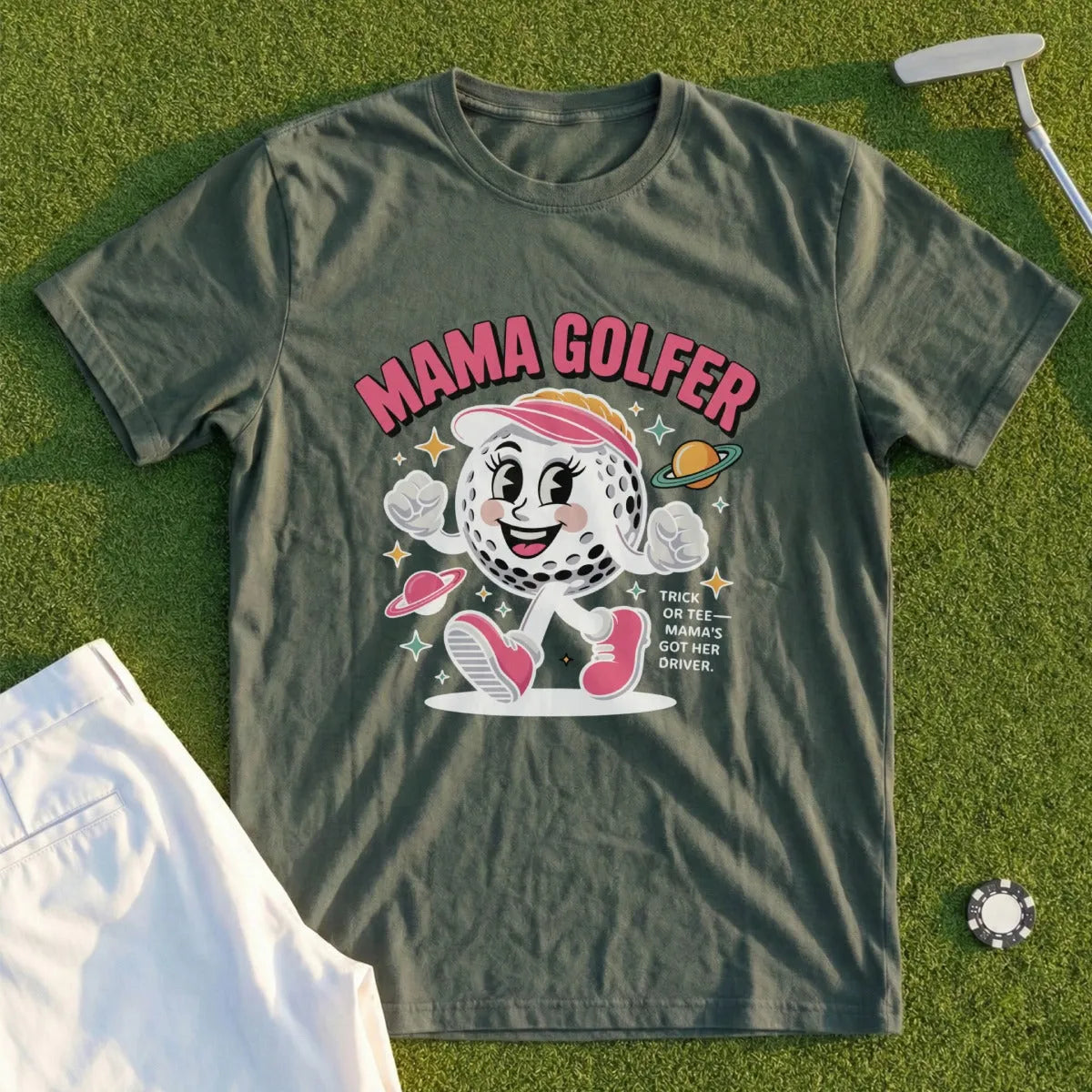 Mama Golfer Tee