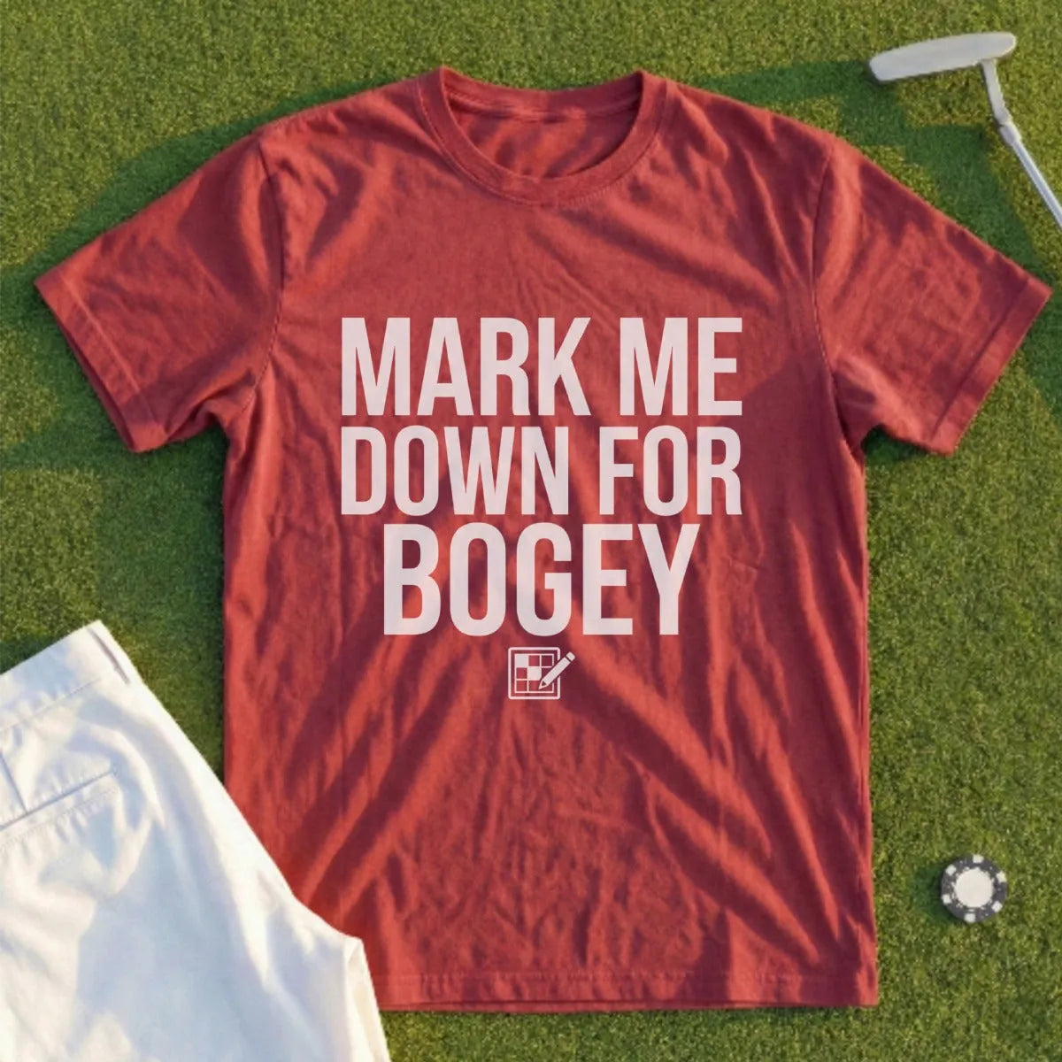 Mark Me For Bogey Tee