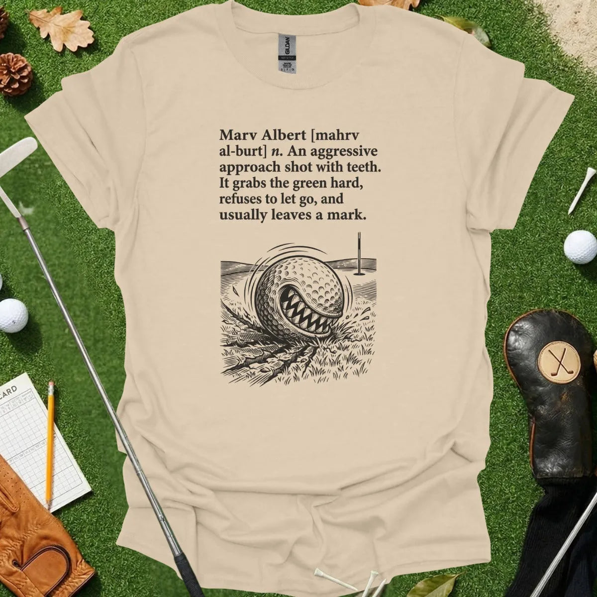 Marv Albert Dictionary Definition Tee