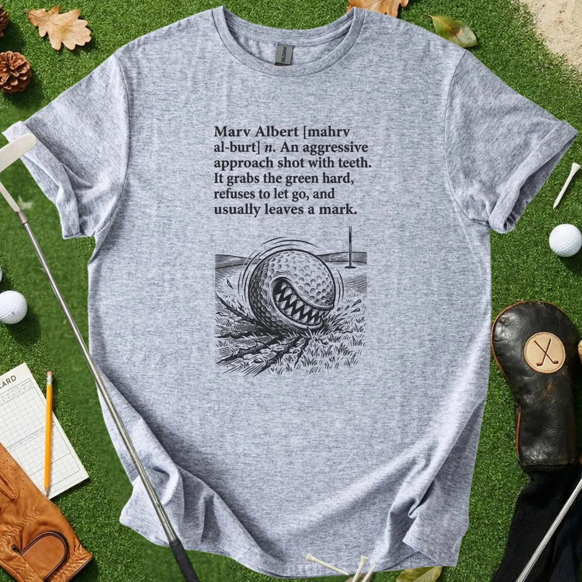 Marv Albert Dictionary Definition Tee