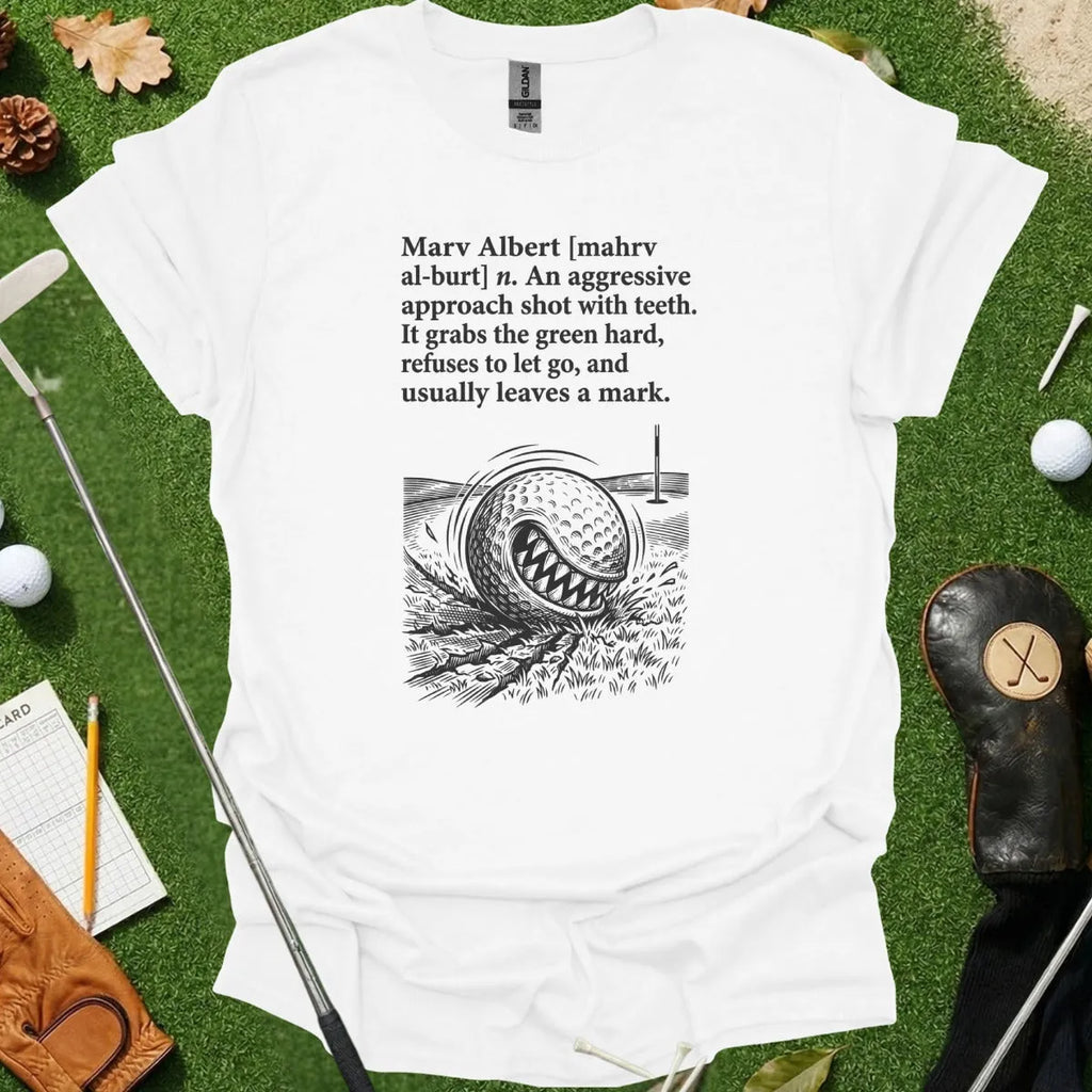 Marv Albert Dictionary Definition Tee