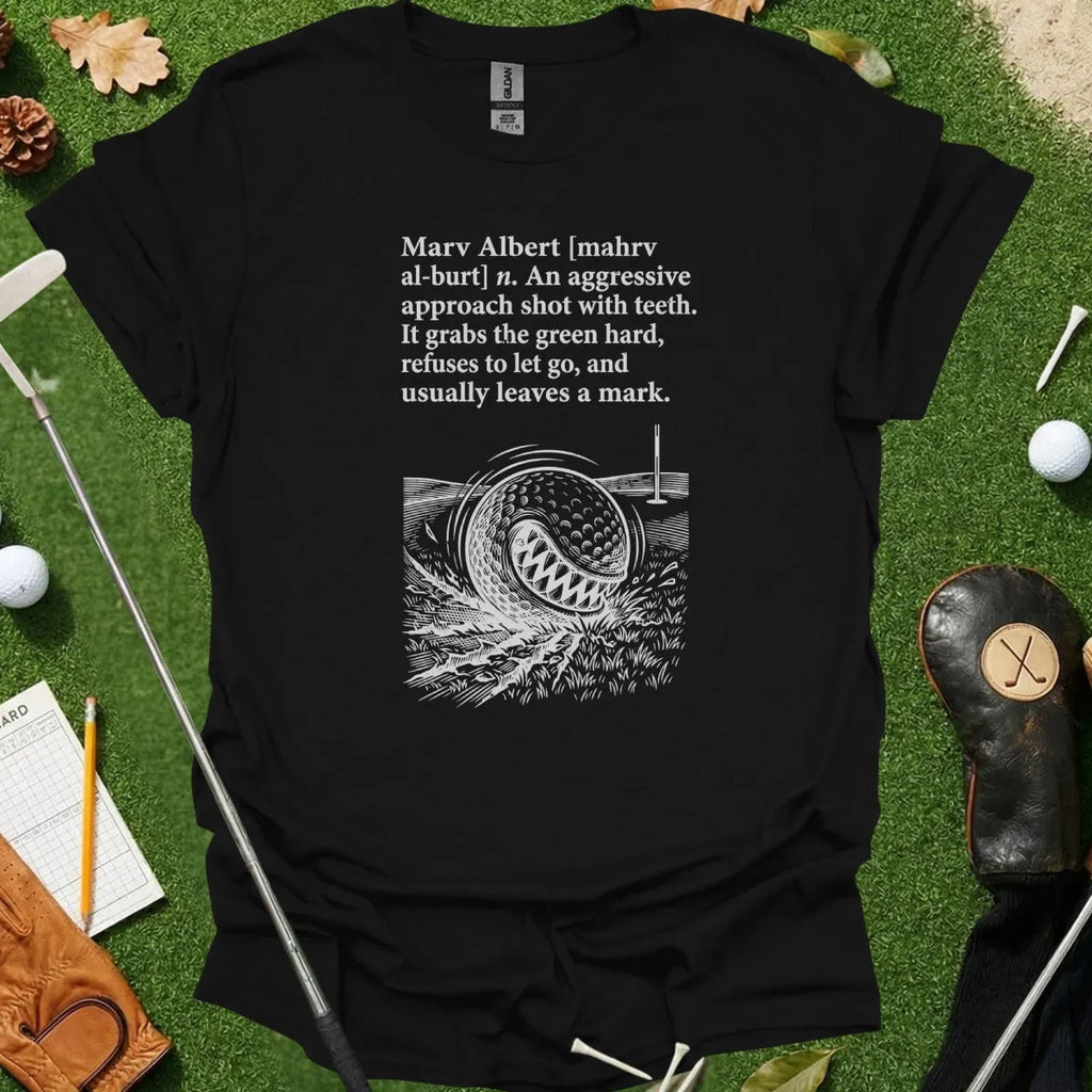 Marv Albert Dictionary Definition Tee