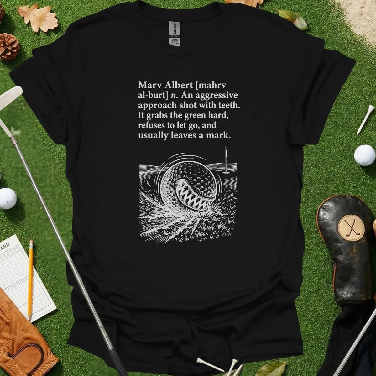 Marv Albert Dictionary Definition Tee