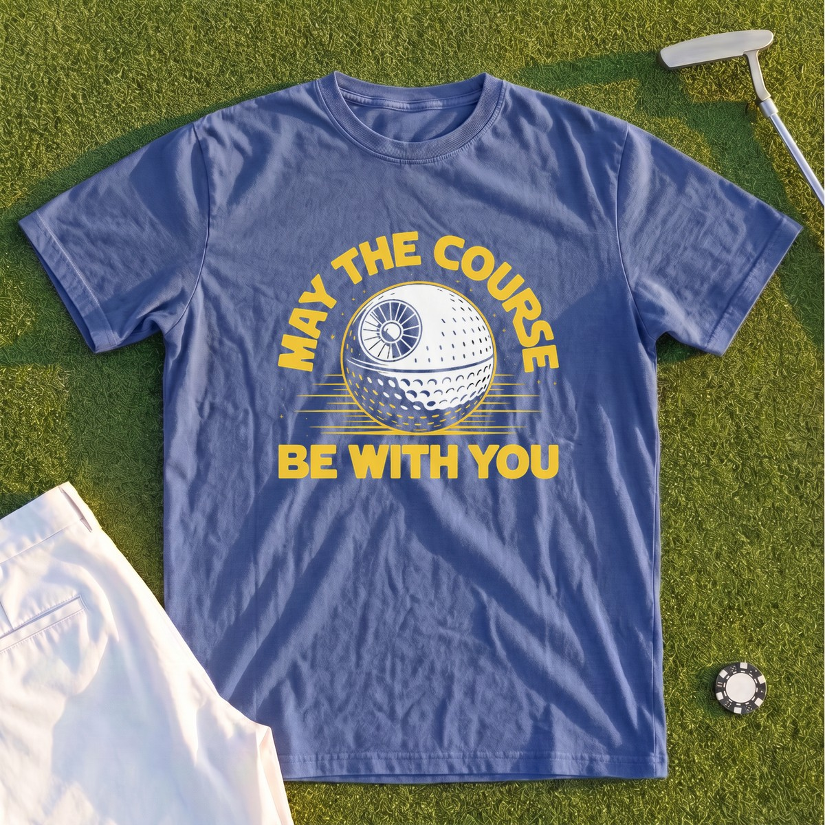 May The Course Be With You Premium Tee