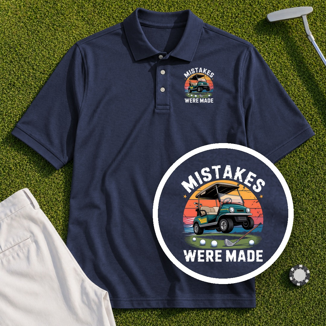 Mistakes Were Made Performance Polo