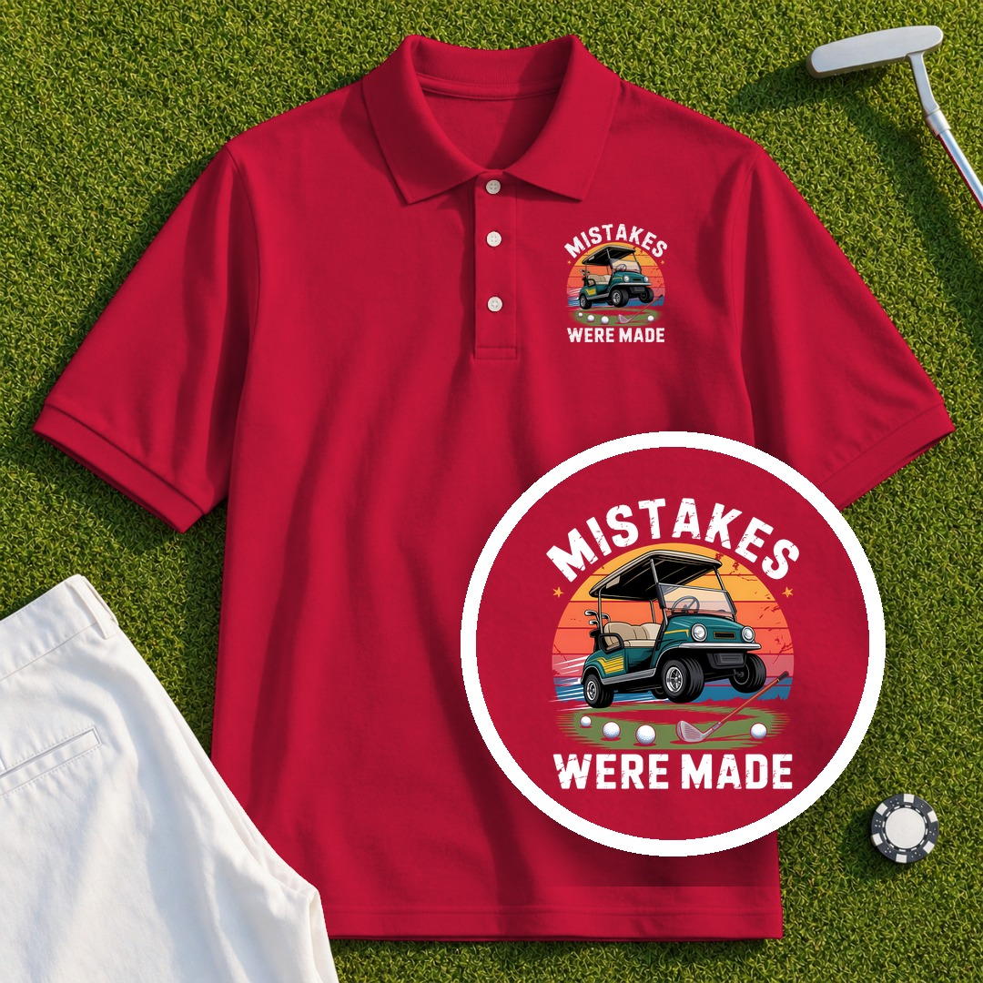 Mistakes Were Made Performance Polo