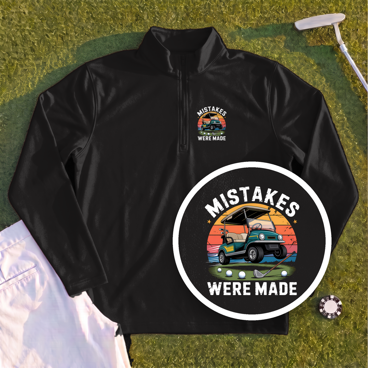 Mistakes Were Made Quarter Zip