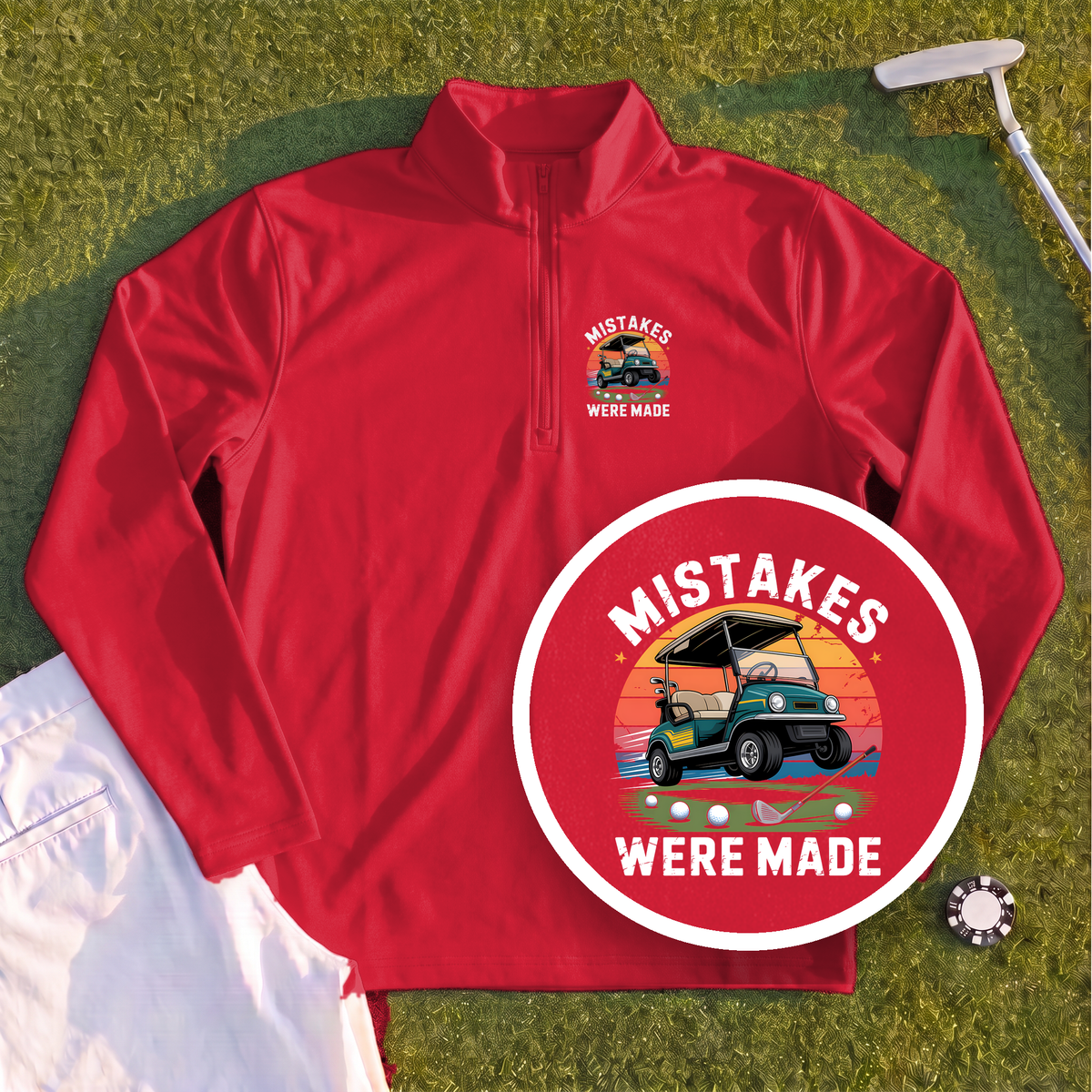 Mistakes Were Made Quarter Zip