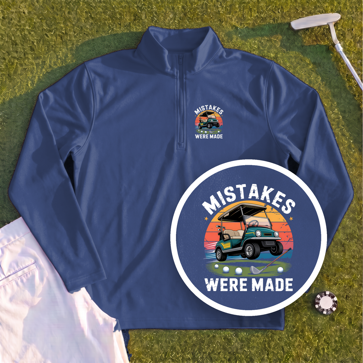 Mistakes Were Made Quarter Zip