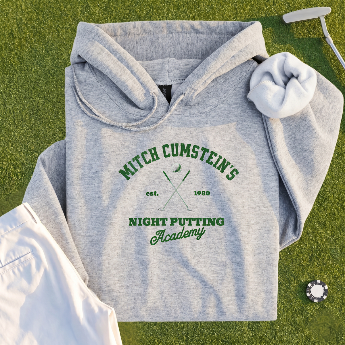 Mitch Cumstein Night Putting Hoodie