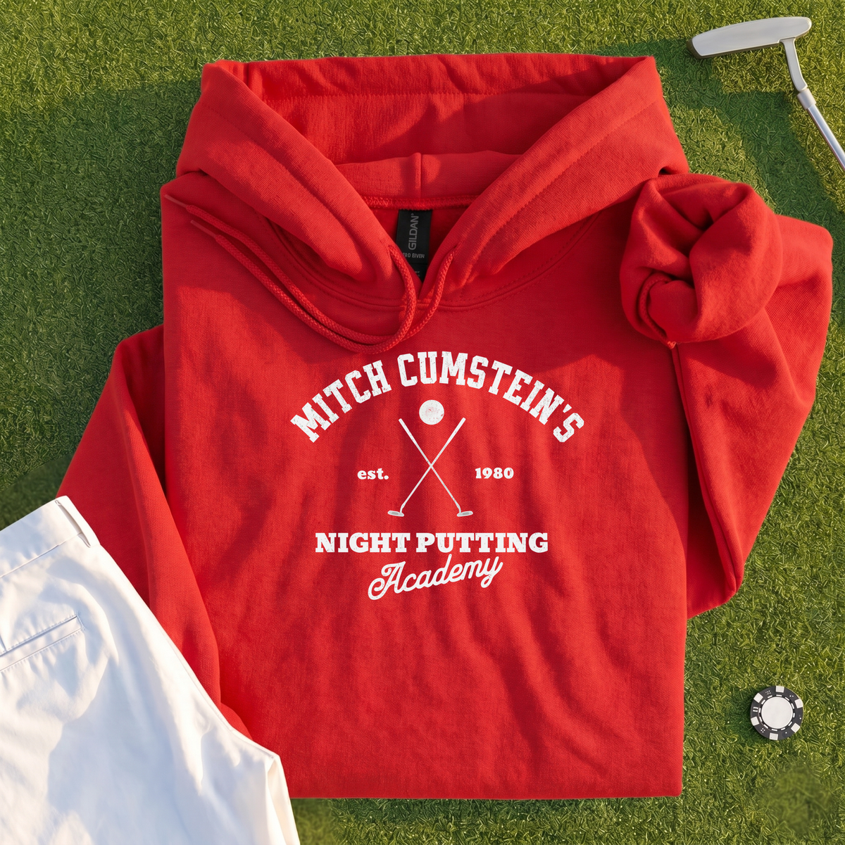 Mitch Cumstein Night Putting Hoodie