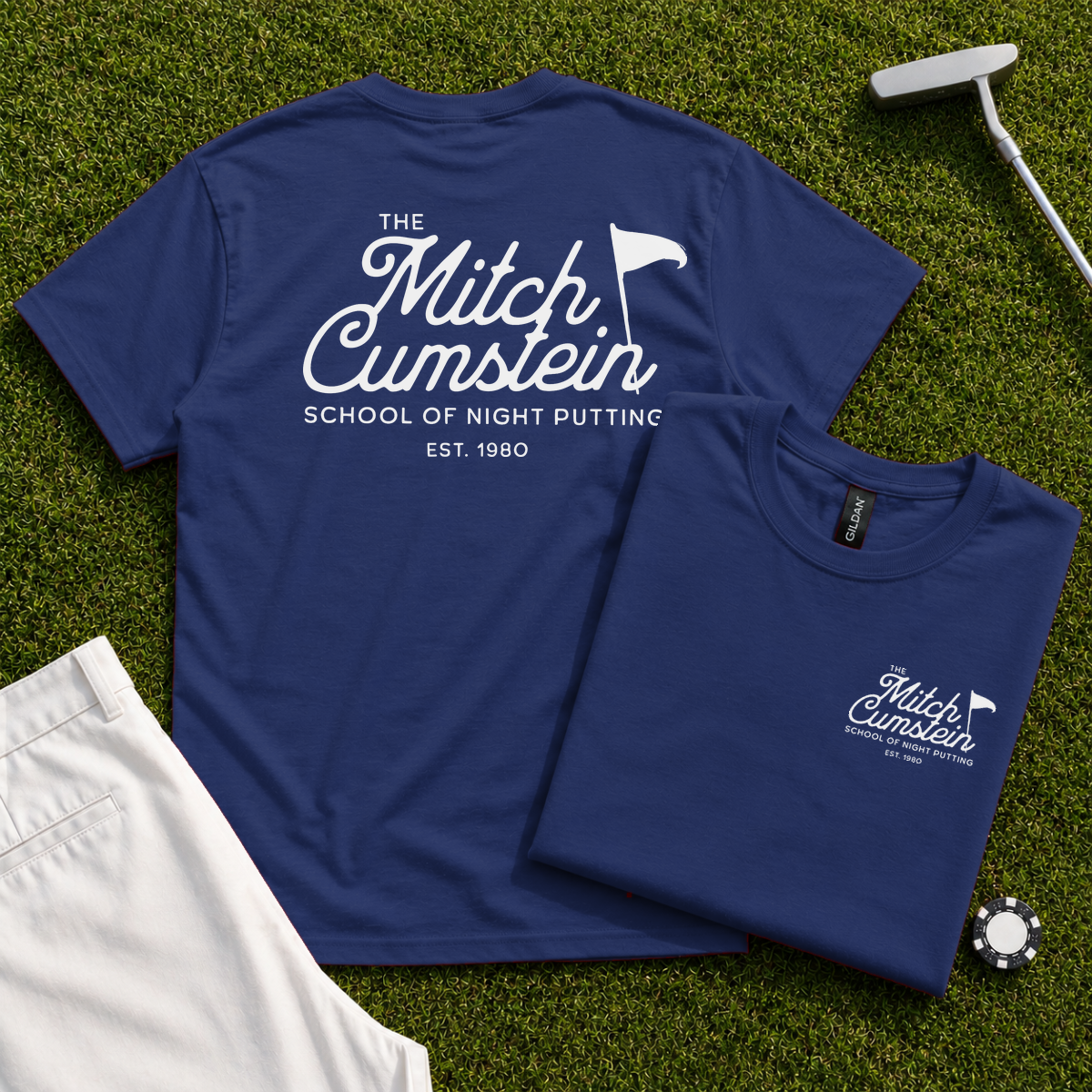 Mitch Cumstein School Of Night Putting Back Print Tee