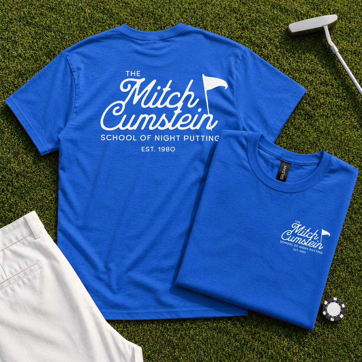 Mitch Cumstein School Of Night Putting Back Print Tee