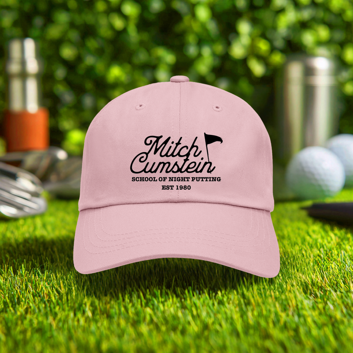 Mitch Cumstein School Of Night Putting Embroidered Hat