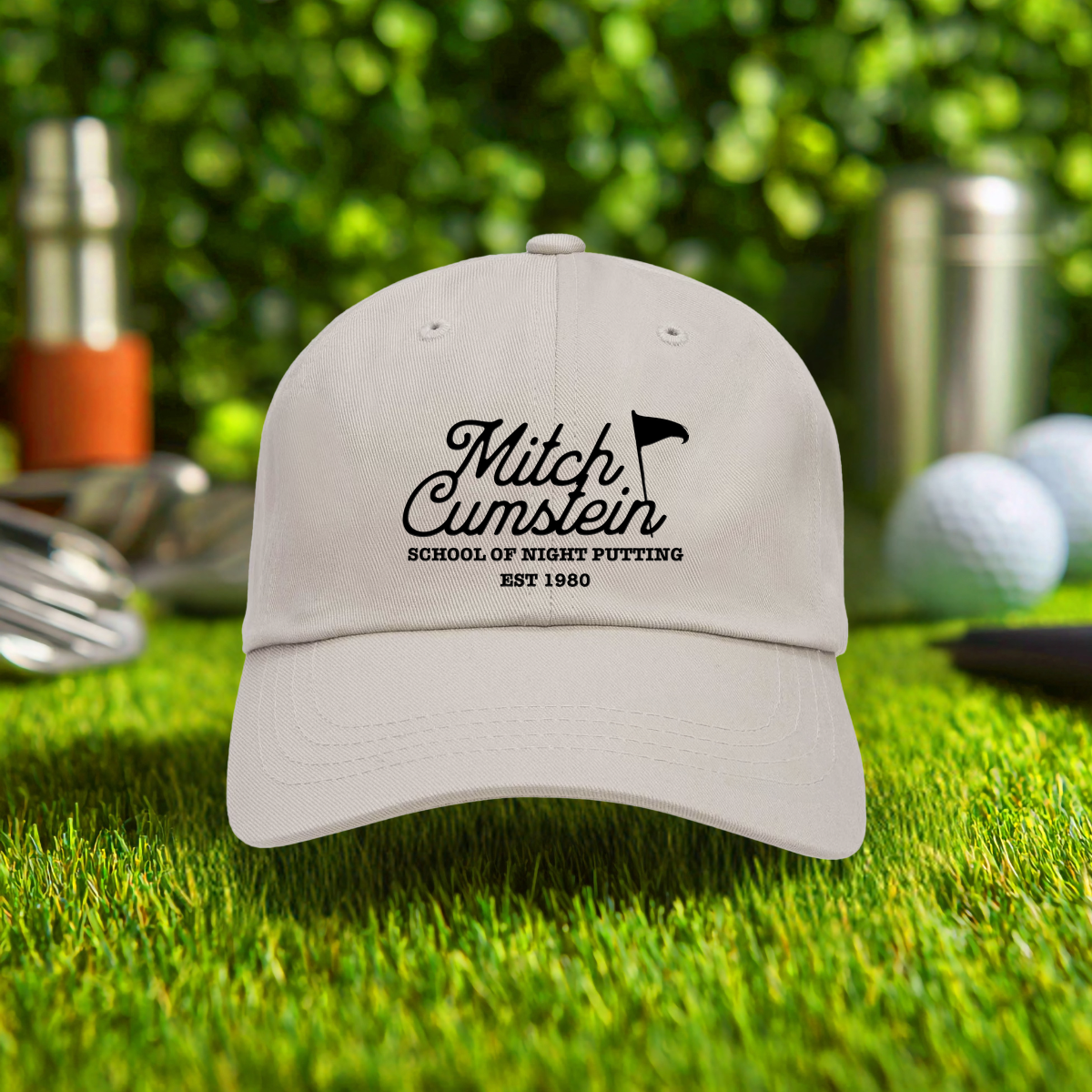 Mitch Cumstein School Of Night Putting Embroidered Hat