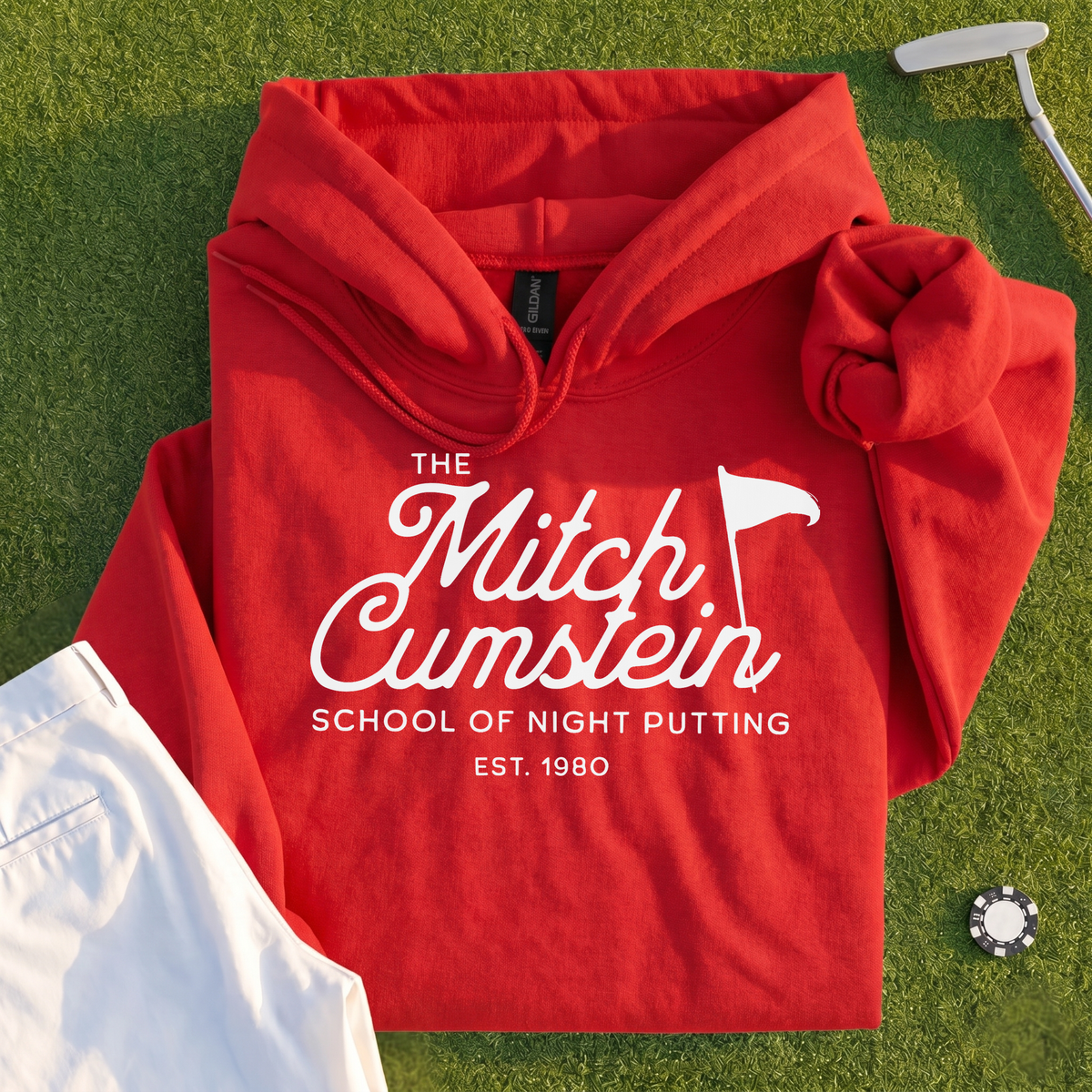 Mitch Cumstein School Of Night Putting Hoodie