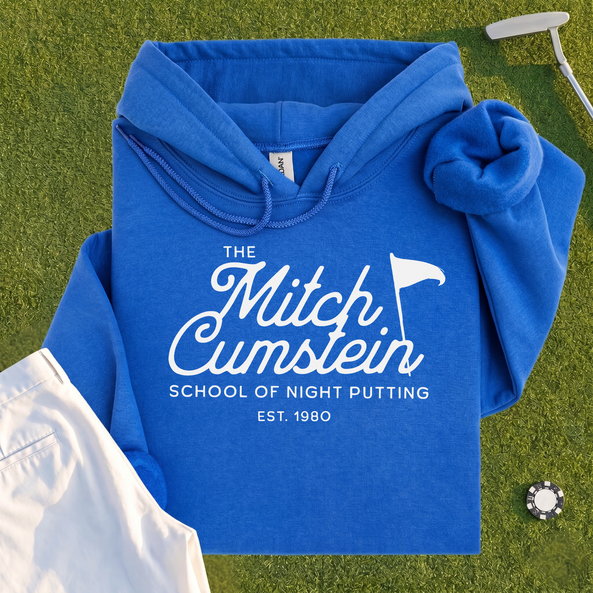Mitch Cumstein School Of Night Putting Hoodie