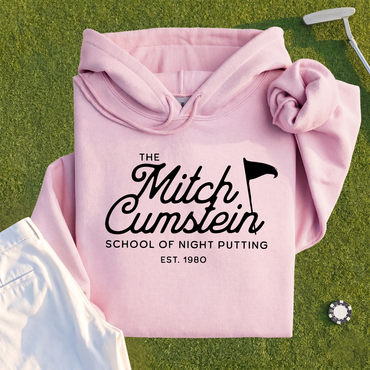 Mitch Cumstein School Of Night Putting Hoodie