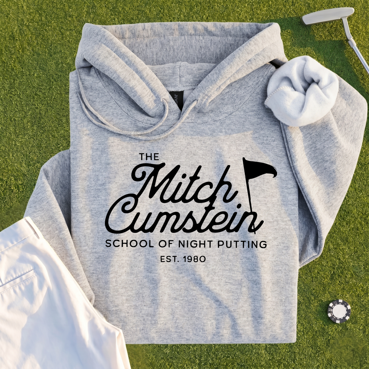 Mitch Cumstein School Of Night Putting Hoodie