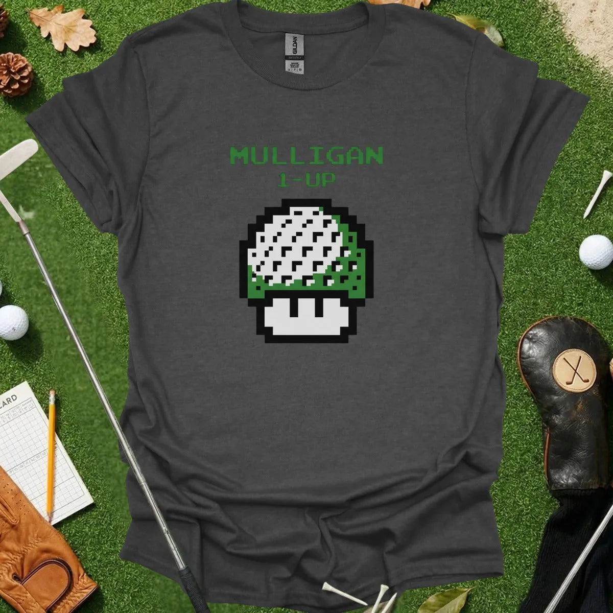 Mulligan Pixel Art Tee