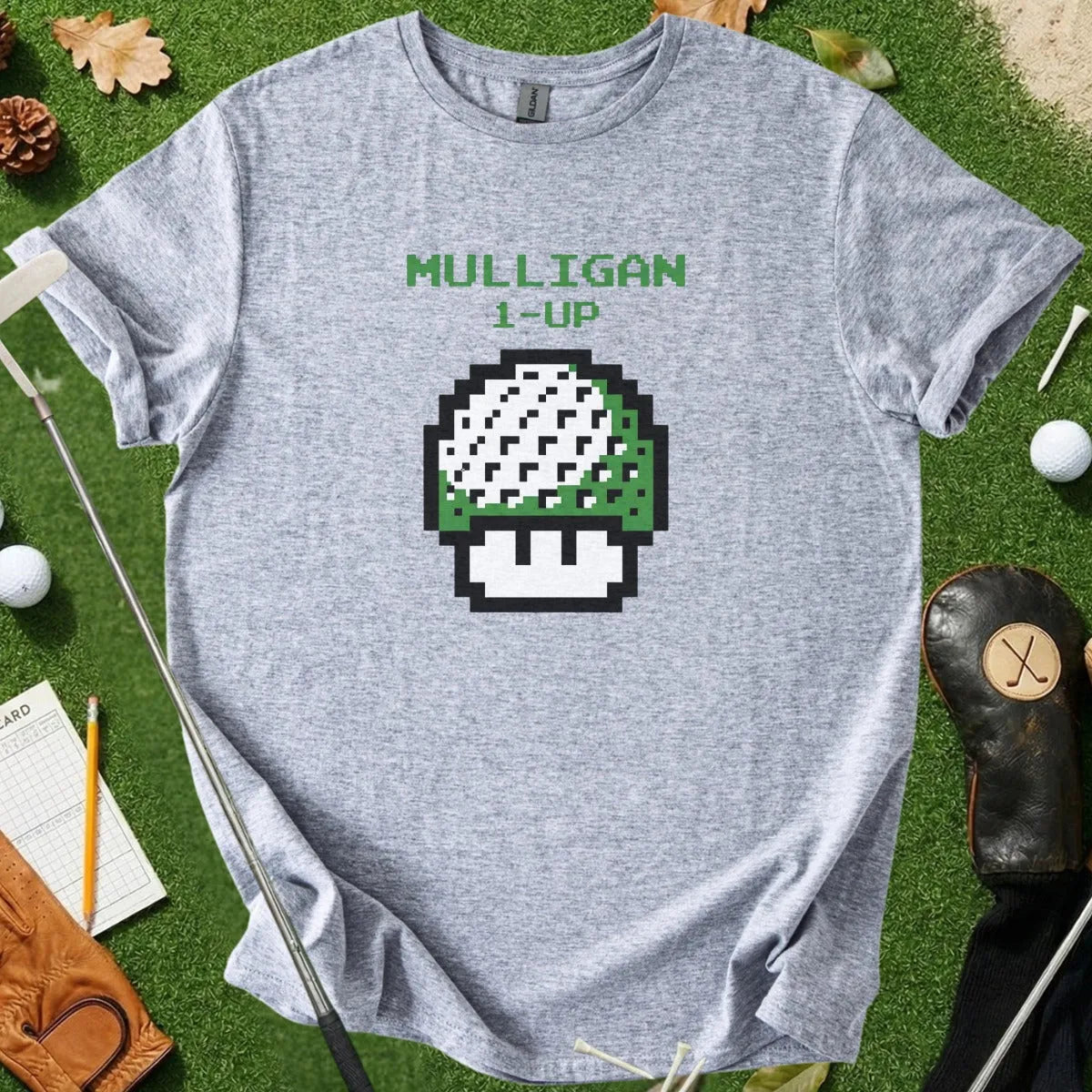 Mulligan Pixel Art Tee