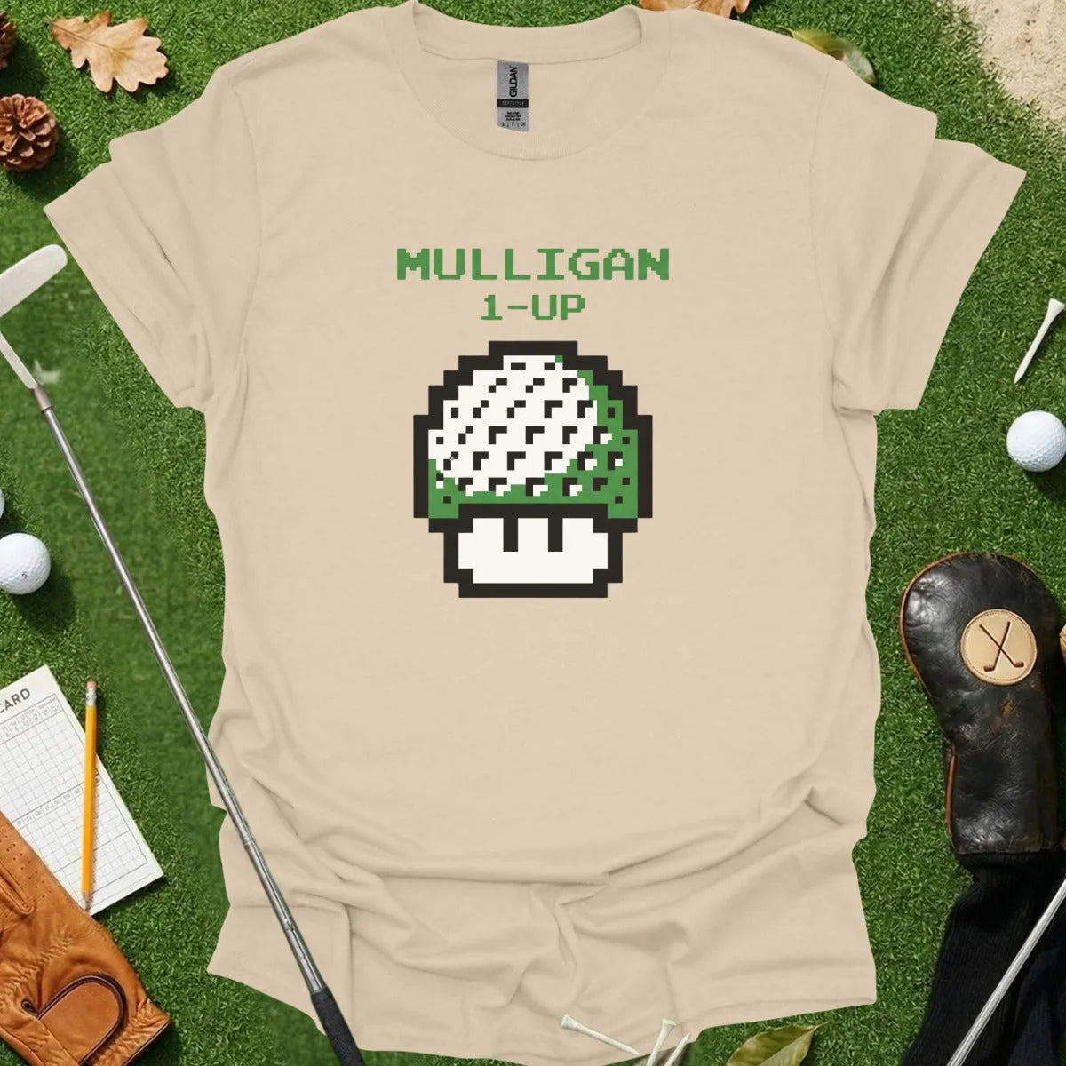 Mulligan Pixel Art Tee