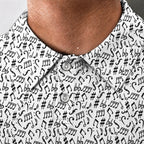 Music Notes Performance Print Polo