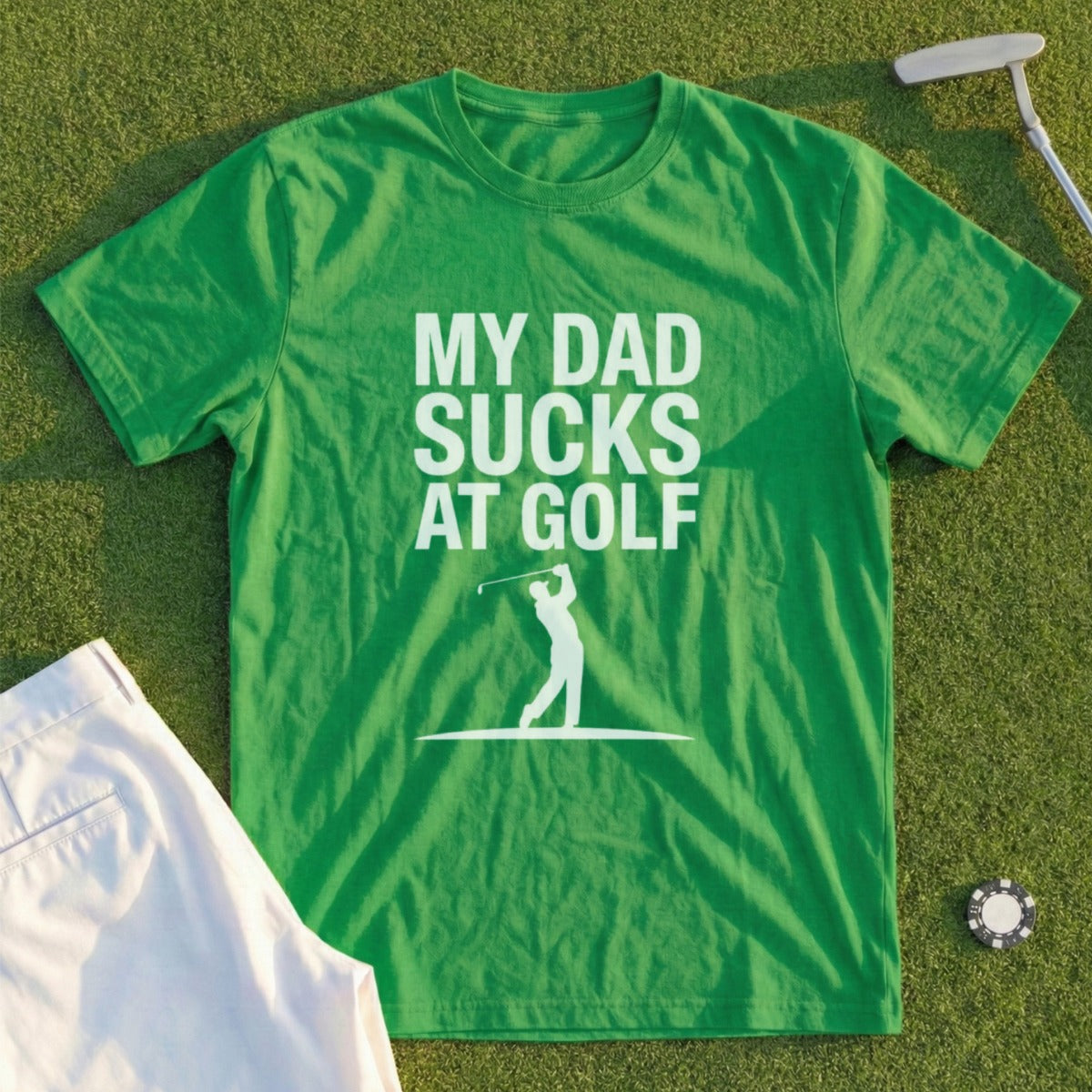 My Dad Sucks At Golf Tee