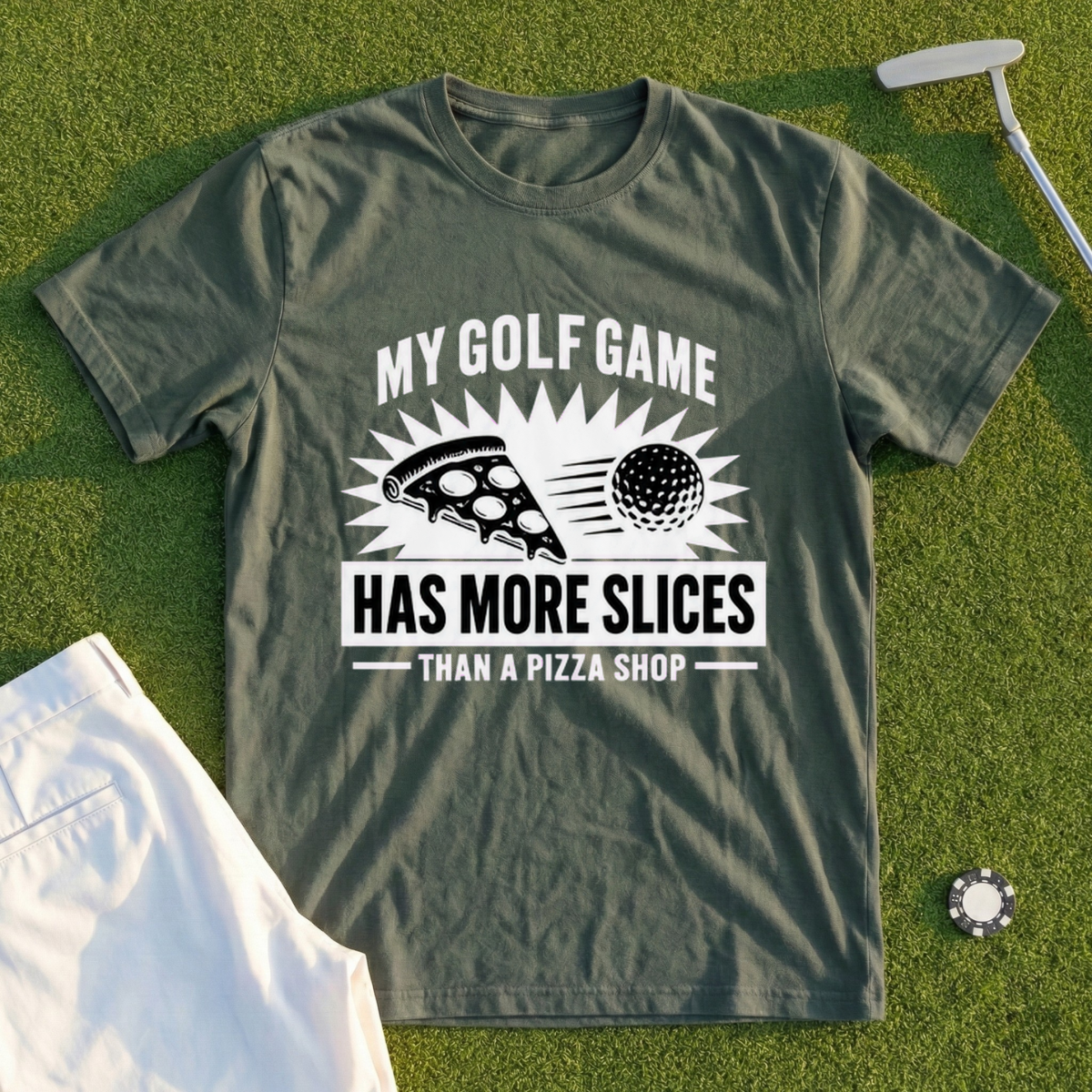 My Golf Game Has More Slices Tee