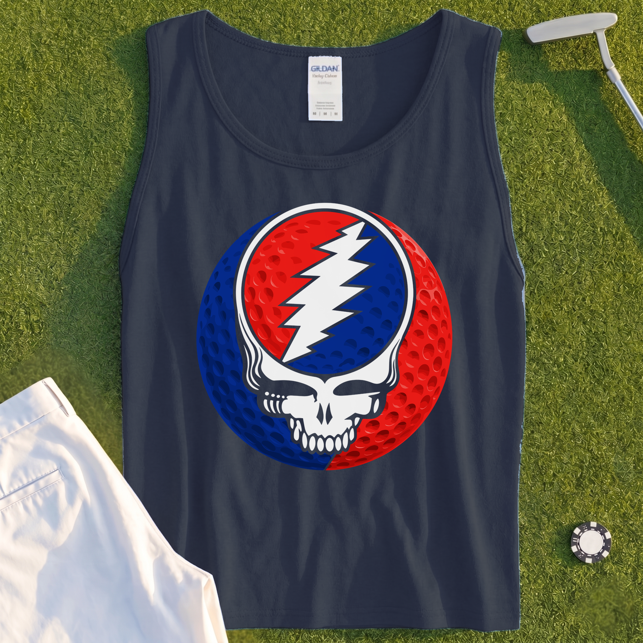 Steal Your Golf Tank - Navy