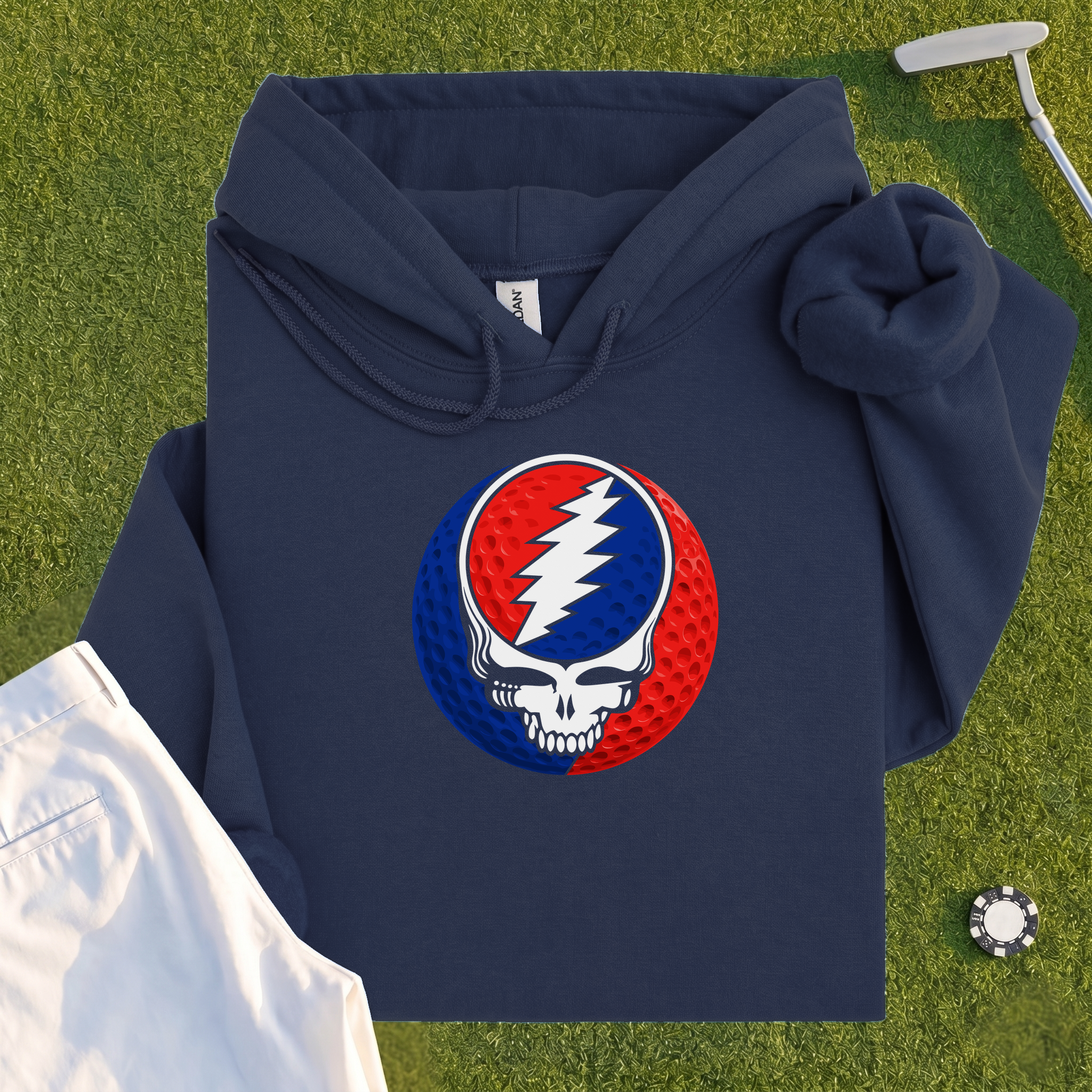Steal Your Golf Hoodie - Navy