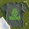 Neon Contour Swing, Giant Ball Tee