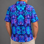 Neon Jungle Performance Print Polo
