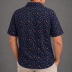 Neon Music Performance Print Polo