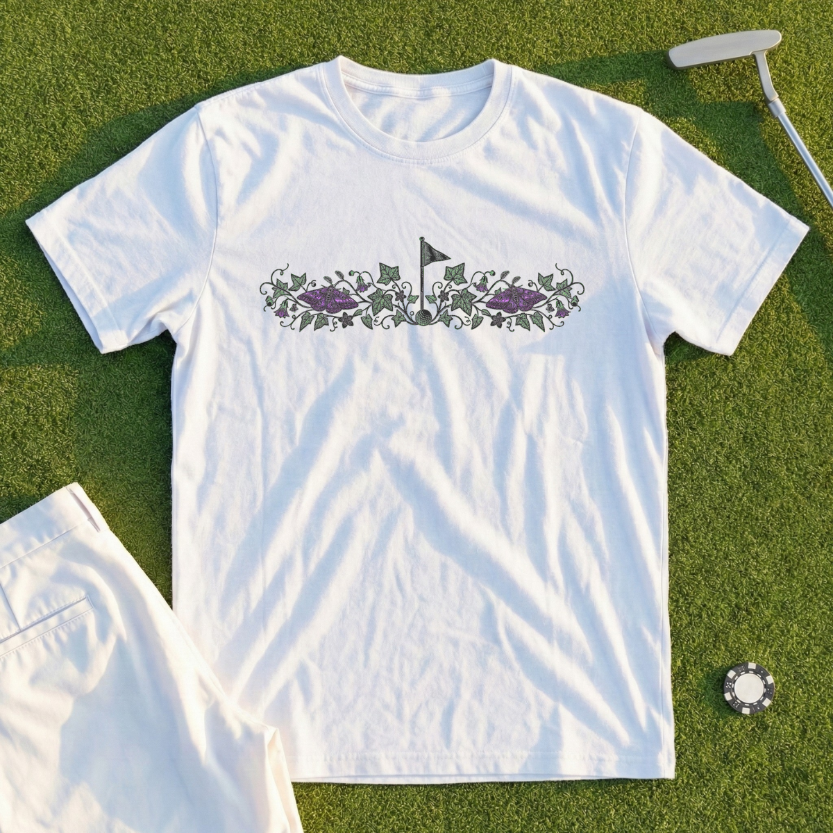 Night Bloom Flagstick Tee
