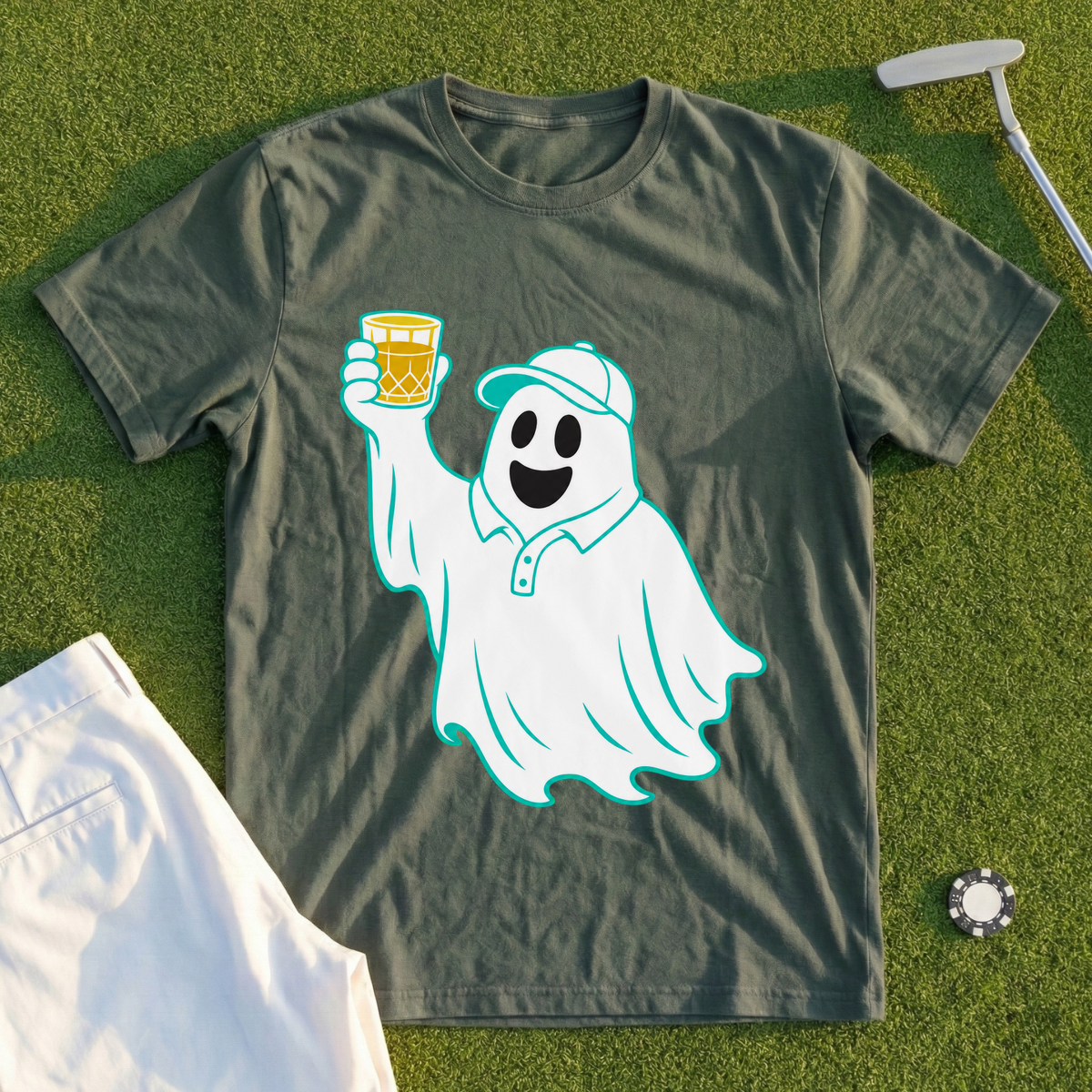 Nineteenth Hole Ghost Tee