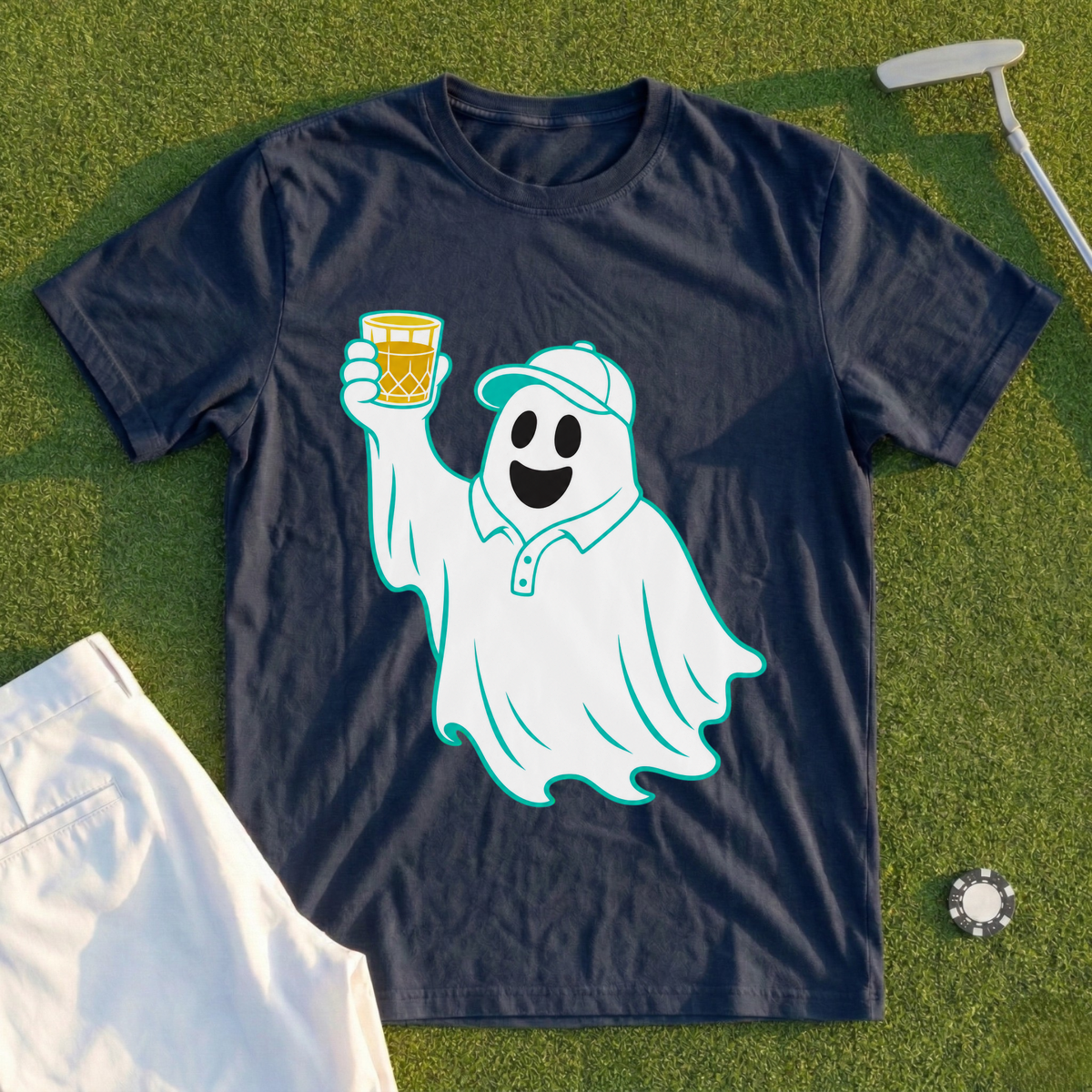 Nineteenth Hole Ghost Tee