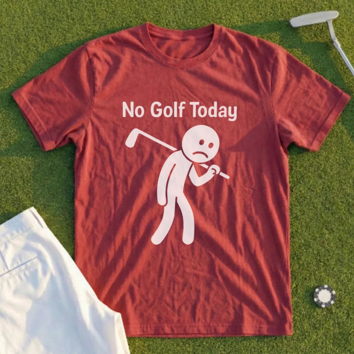No Golf Today Tee