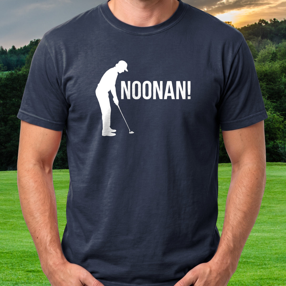 Noonan! Tee worn on the golf course, Navy